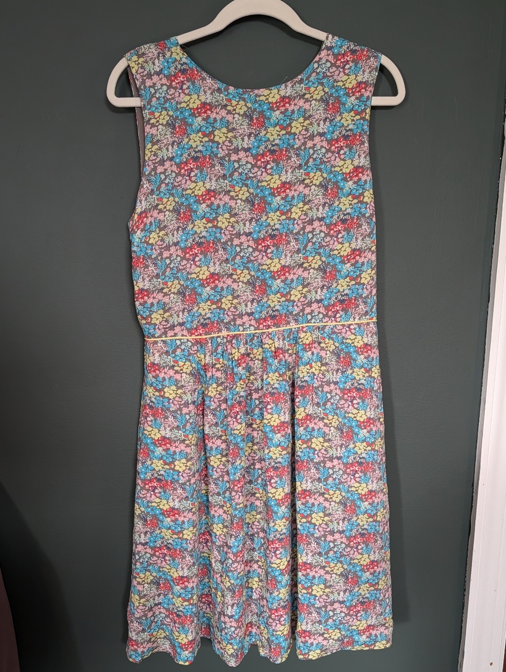 Matilda Jane Hello Lovely Multicolor Floral Sleeveless Mini Dress 0035 - Picture 3 of 8